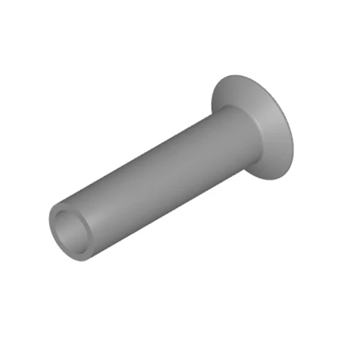 120 countersunk head semi тръбни нитове винтове черен метал