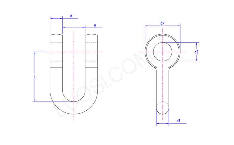 Stainless Steel D Shackle