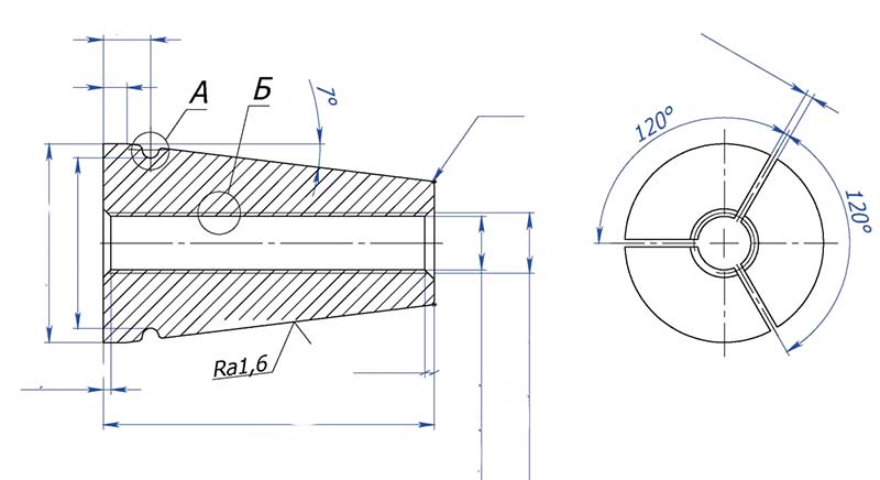 Wedge Post Tensioning Ground Anchor
