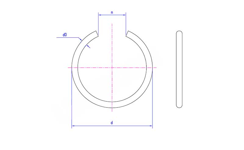Circlip Round Wire Snap Rings