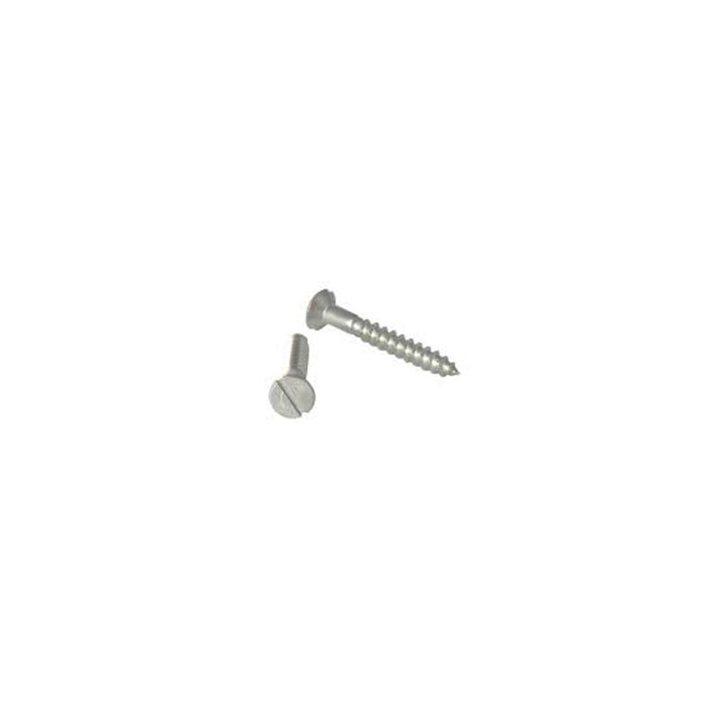 Screw Wood Countersunk Slotted Steel Black Oxide